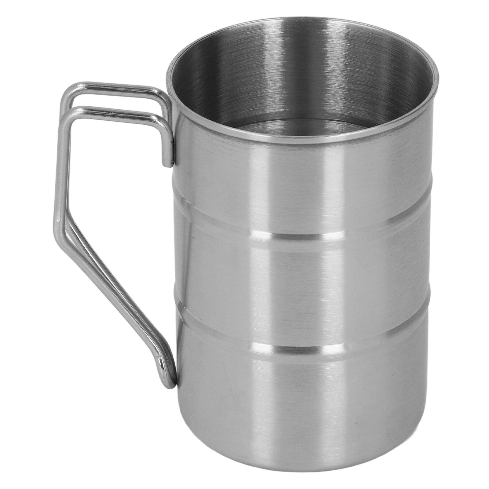 Kaffeebecher Aus Edelstahl, Großes Fassungsvermögen Bierkrug Aus Edelstahl Mit Henkel Für Zuhause Und Restaurant