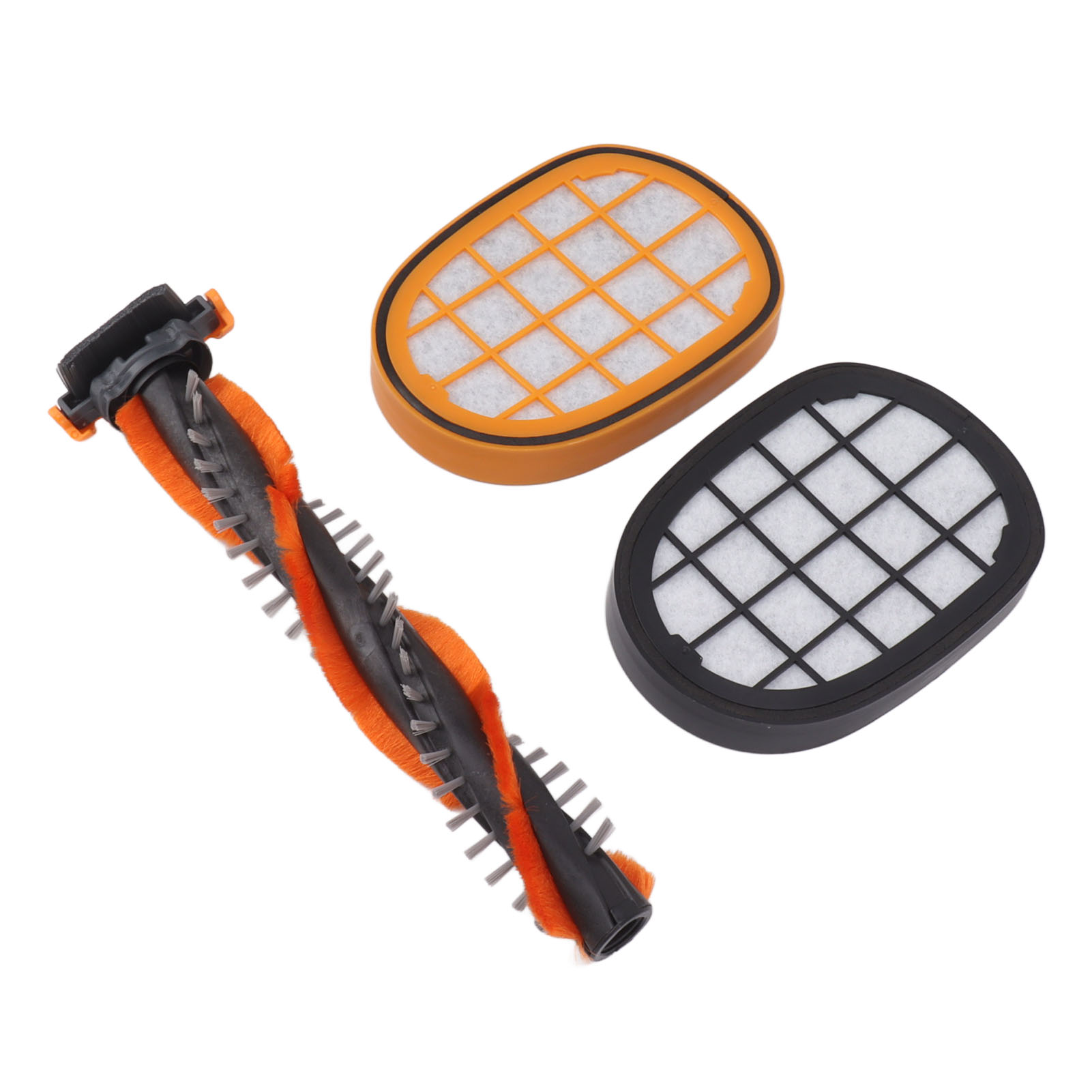 Ersatz-rollbürsten-set Mit Gelb-schwarzem Filter Für Staubsauger Fc6822, 6823, 6827, 6908 Und 6906