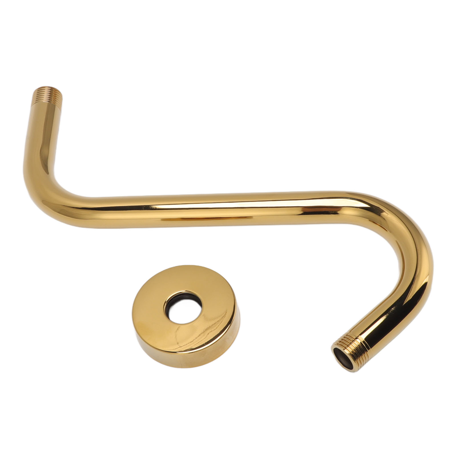 Duscharm Aus Edelstahl 304 In S-form, Goldener Duschkopf-verlängerungsarm, Badezimmer-zubehör