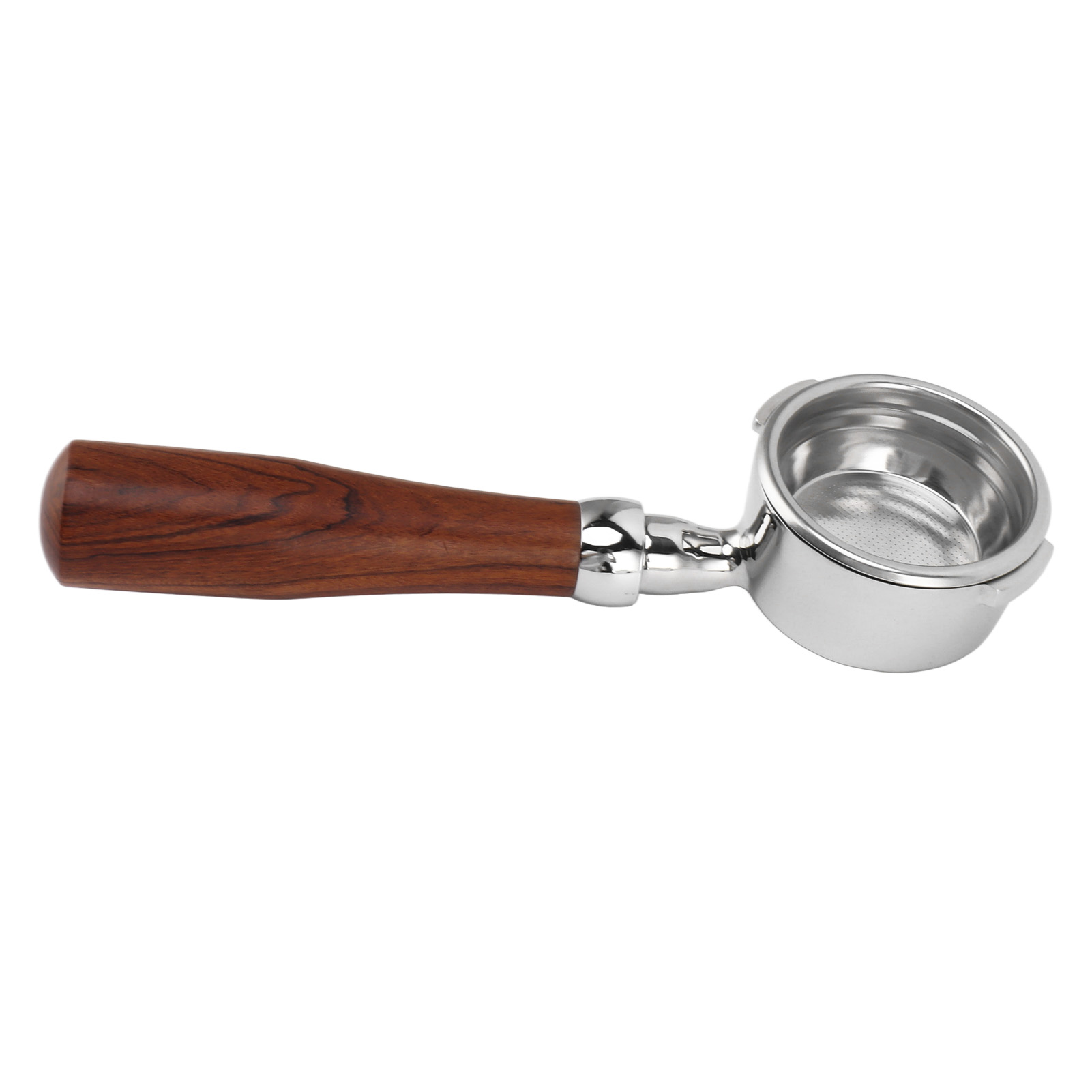 58-mm-siebträger Aus Edelstahl Mit Zwei Ohren Für Gaggia Kaffeemaschinen Typ E (rund, Rot, Acid Branch)