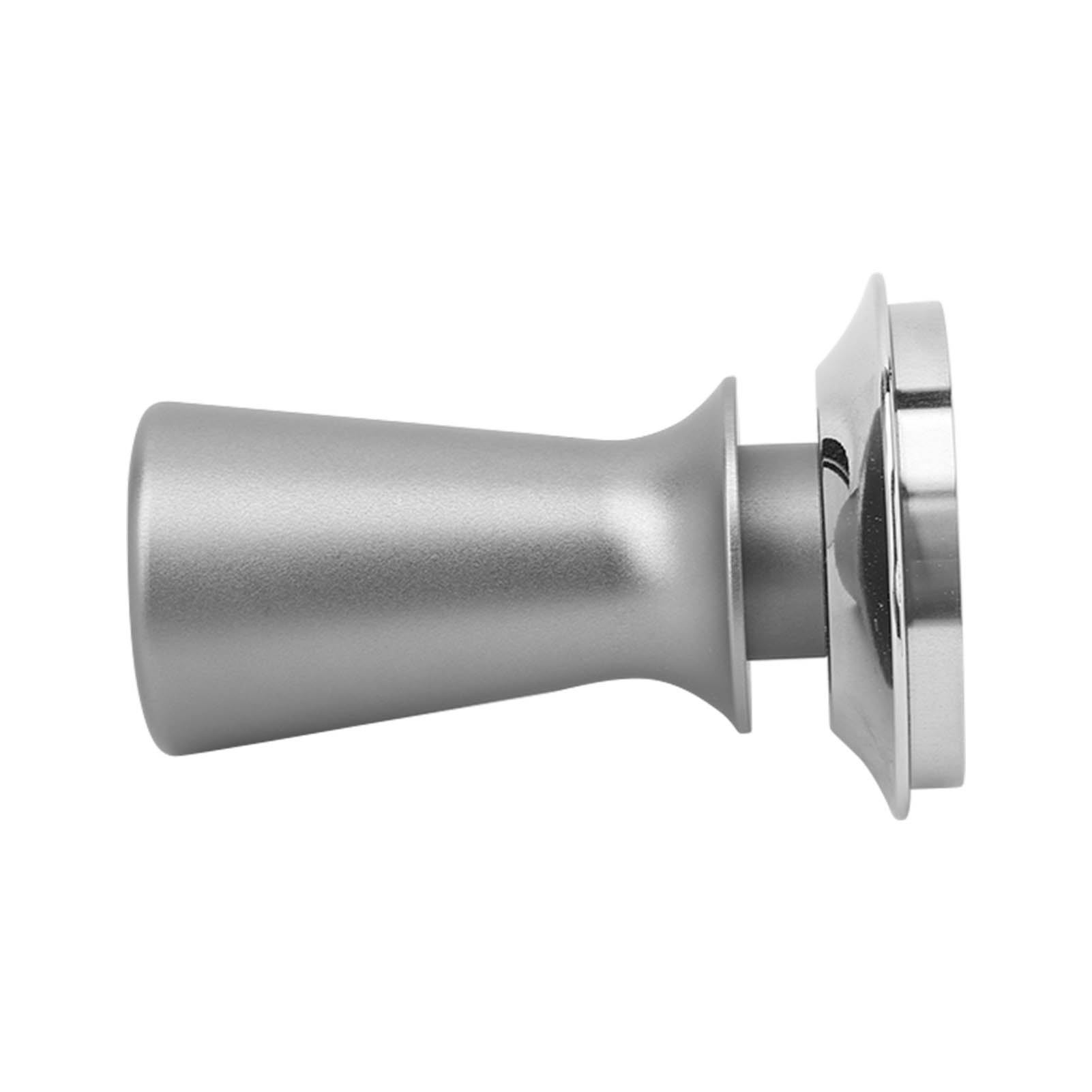 Kaffeetamper Aus Edelstahl, Drucktamper, Benutzerfreundliches Zubehör Für Kaffeemaschinen, Grau, 51 Mm