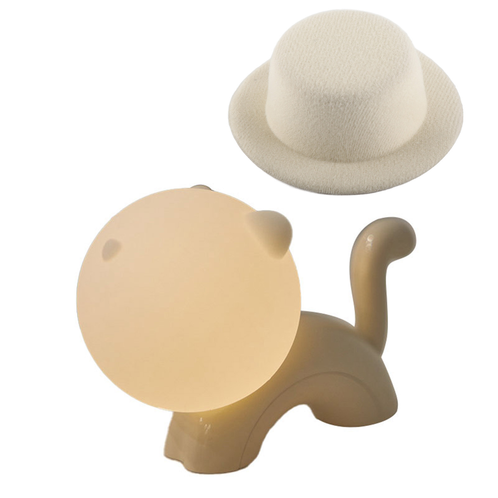 Wiederaufladbare Led-nachtlampe Für Kinder Und Erwachsene, Aus Silikon, Mit Niedlicher Katzenmotiv, Ideal Für Schlafzimmer Und Studentenwohnheim