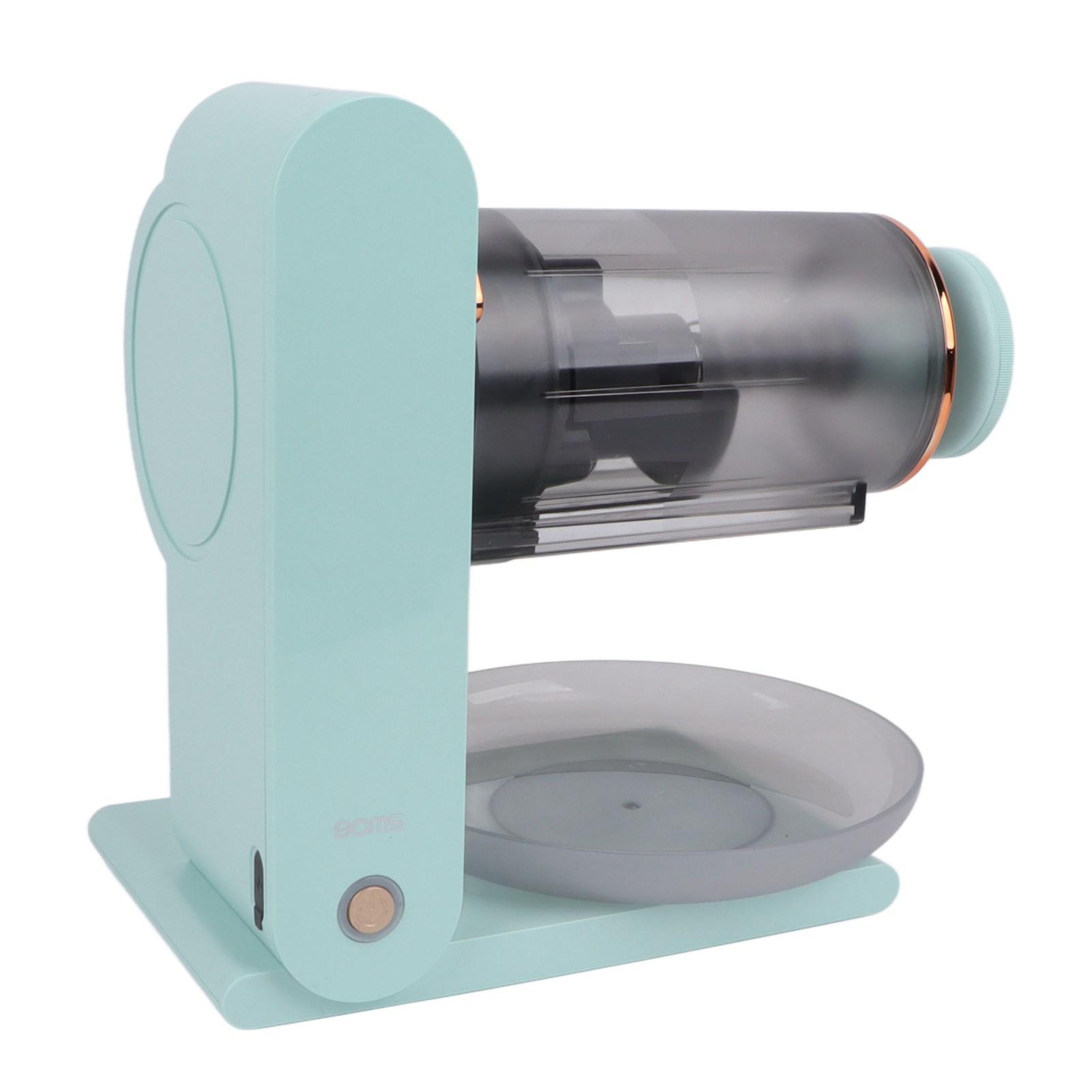 Elektrische Eismaschine, Leiser Mini-eisbereiter, Usb-wiederaufladbarer Schneekegelbereiter, 2000-mah-akku