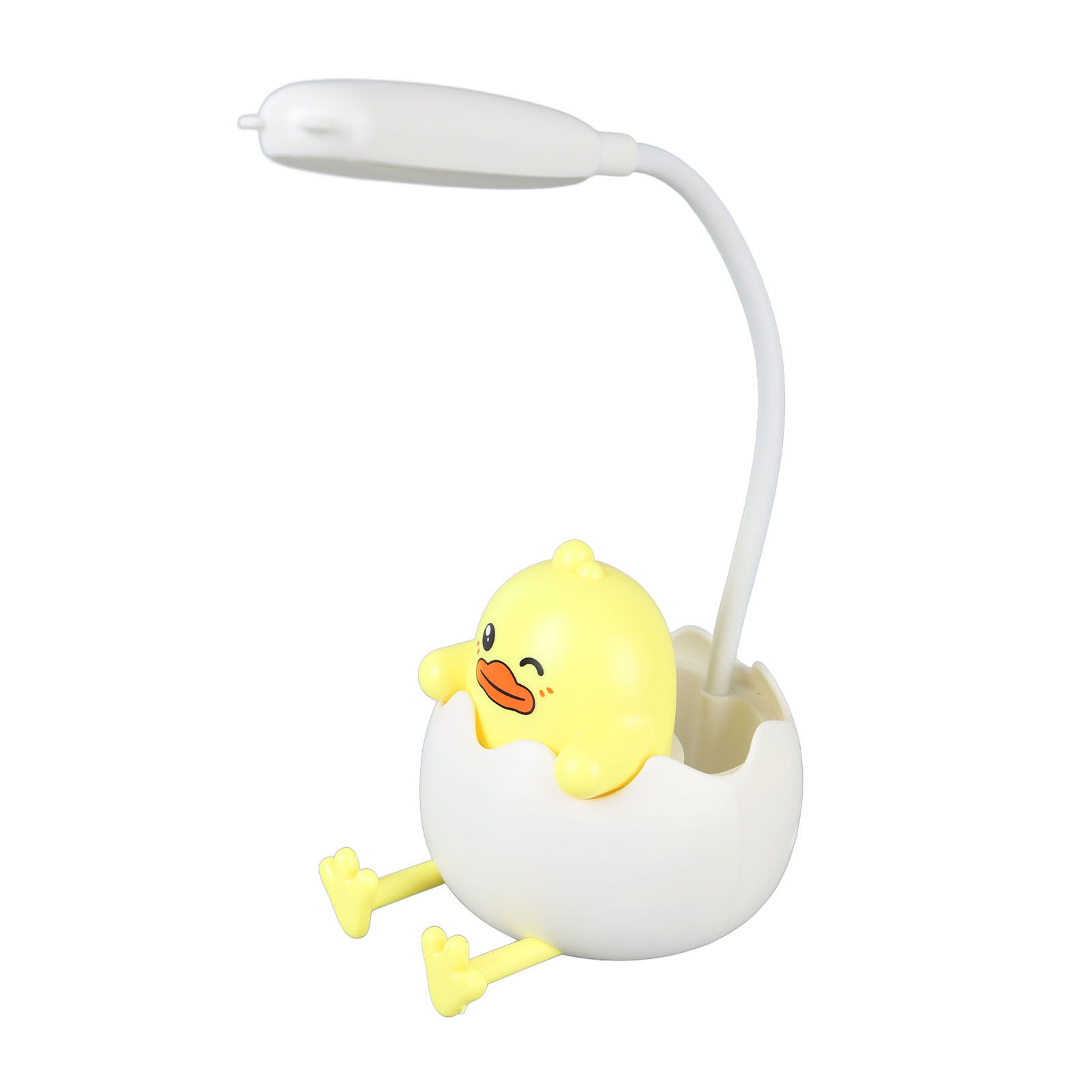 Led-nachttischlampe Mit Stifthalter, Augenschutz, Usb-ladefunktion, Flexible Leselampe Fürs Schlafzimmer