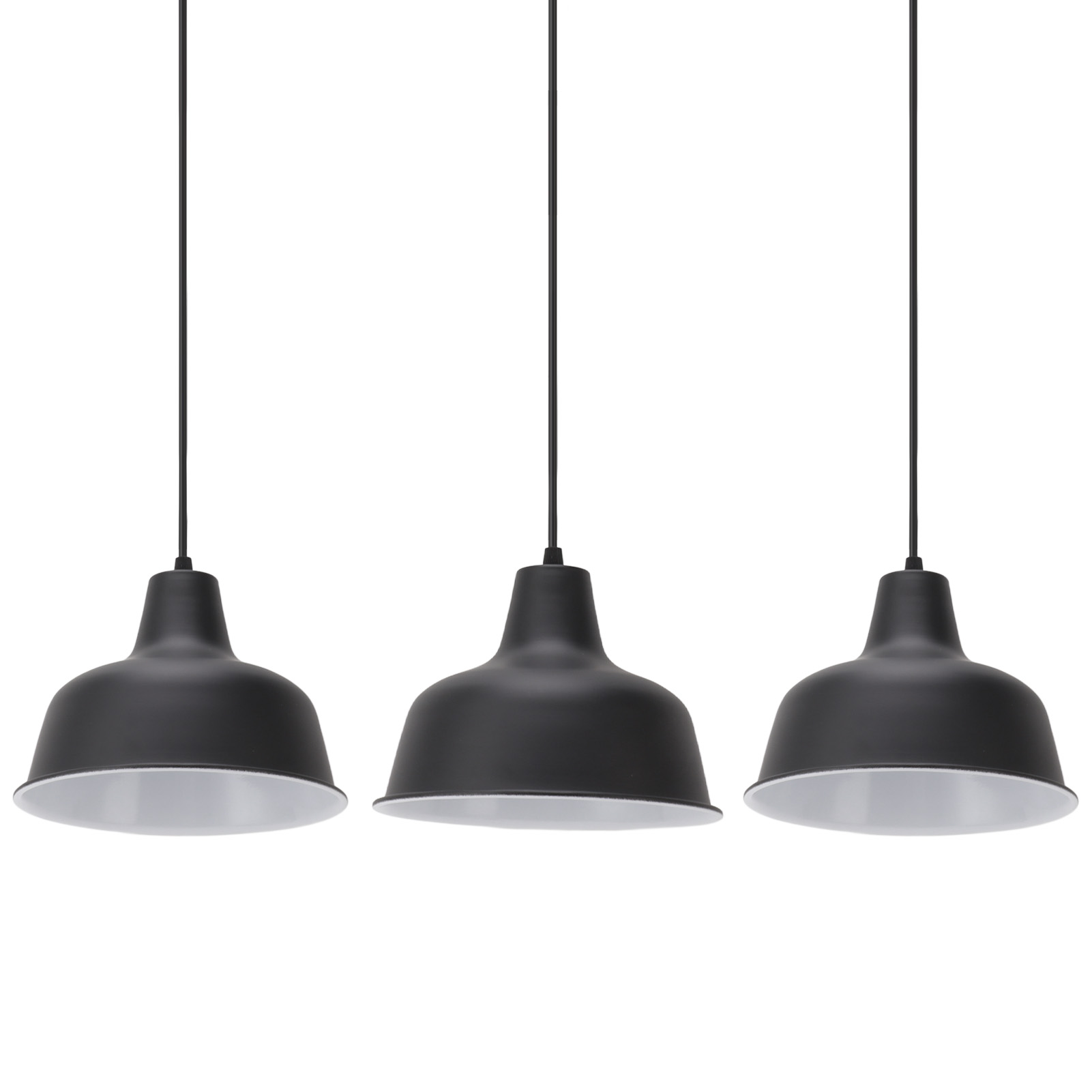 3er-set Pendelleuchtenhalter Im Scheunenstil, Verstellbar, Aus Eisen, 110–240 V, Für Hausbars Und Restaurants