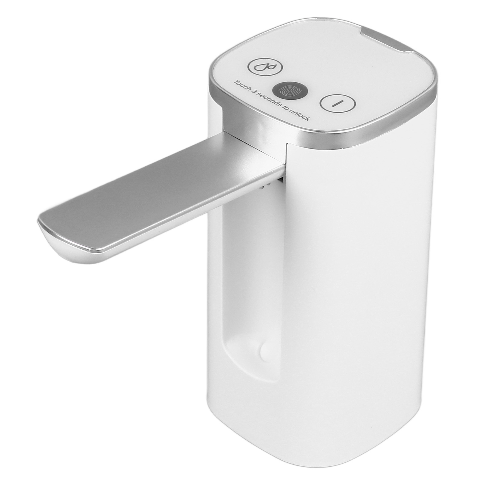 Tragbarer Elektrischer Wasserspender Mit Touch-bedienung, Faltbar, Automatischer Typ-c-ladefunktion Und Ideal Fürs Büro