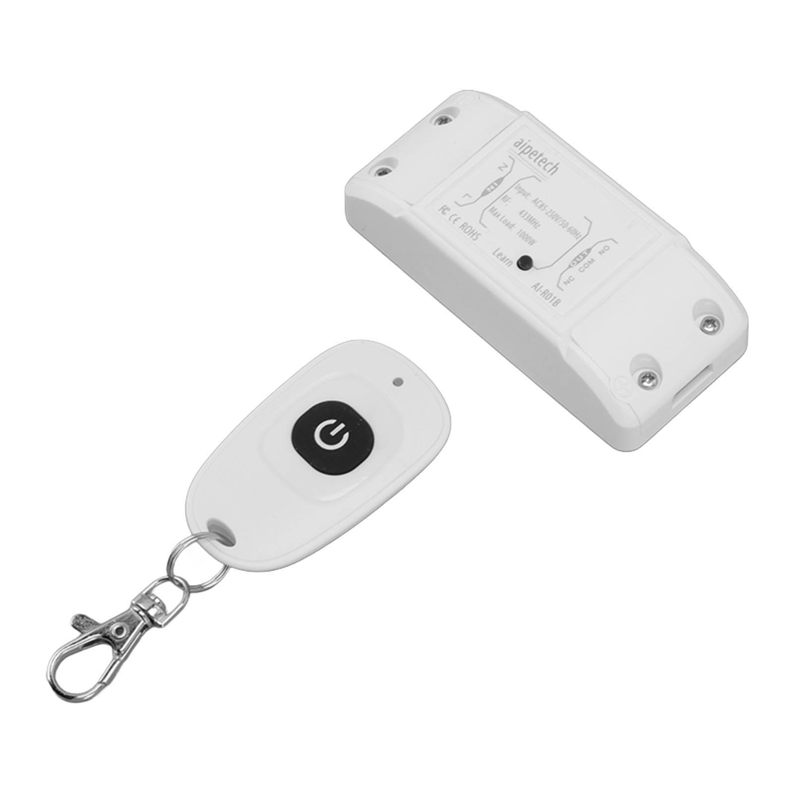Wlan-fähiger, Drahtloser Lerncode-smart-schalter Mit Fernbedienung Für Haushaltsgeräte Im Innenbereich