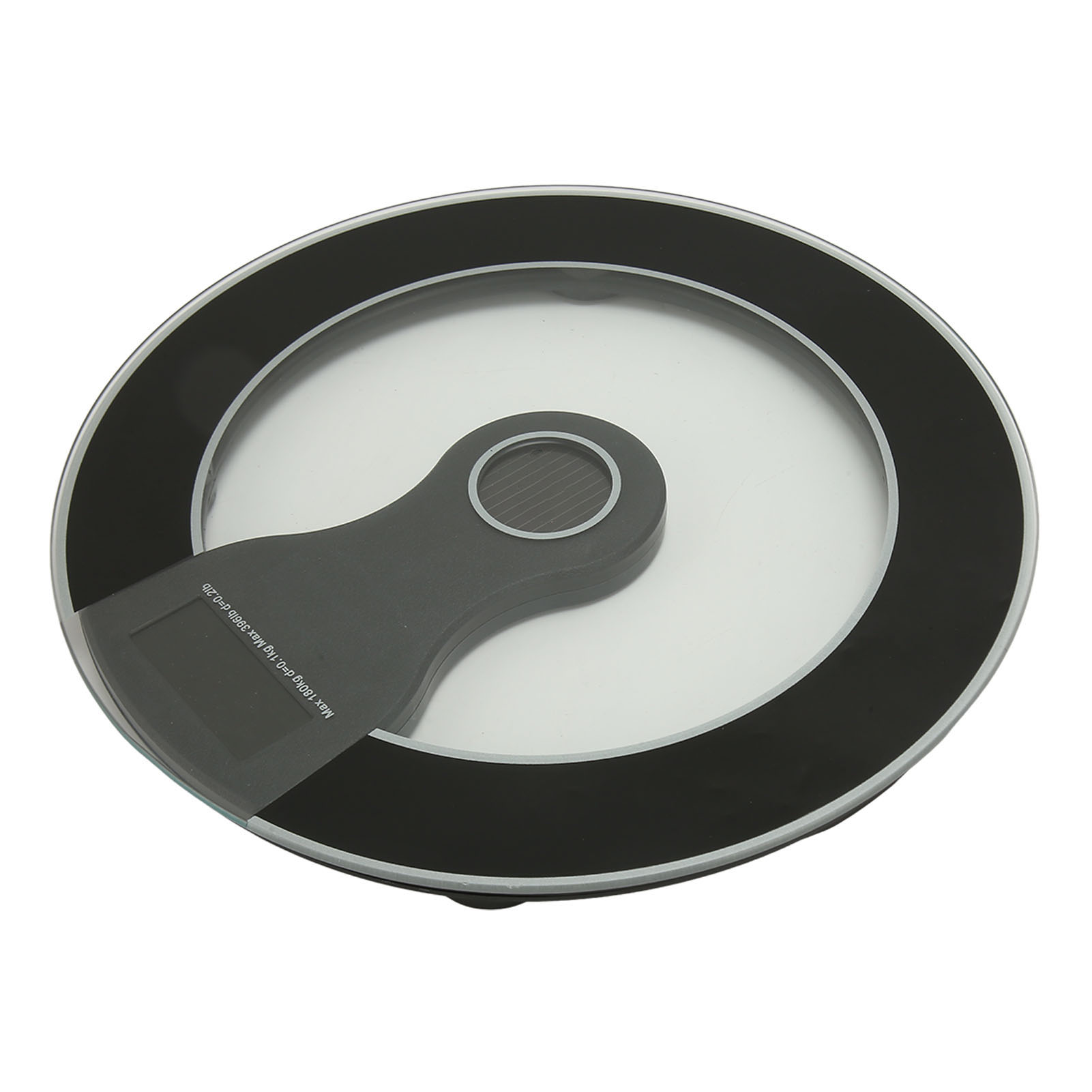 Photovoltaik-ladefunktion, Energiesparend, Hochpräzise Sensoren, App-steuerung, Bluetooth, Körperwaage Für Zuhause, Schwarz, 30 Cm
