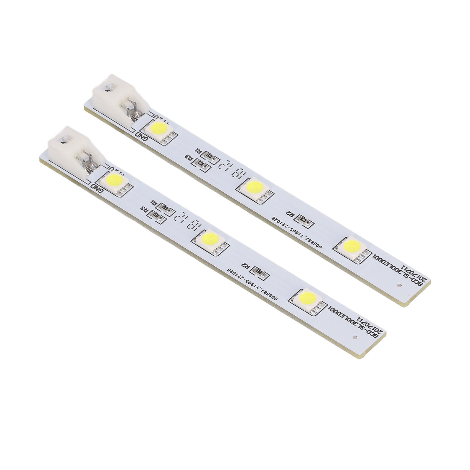 Stück Led-lichtleisten Für Kühlschränke, Augenschonend Weiß, Led-lichtstreifen Für Gefrierschränke, Passend Für Electrolux Bcd Sl300led001 Dc12v