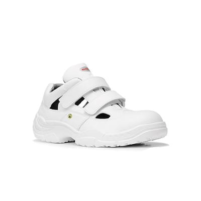 Sicherheitssandale WHITE Easy Low ESD S1, Gr. 47