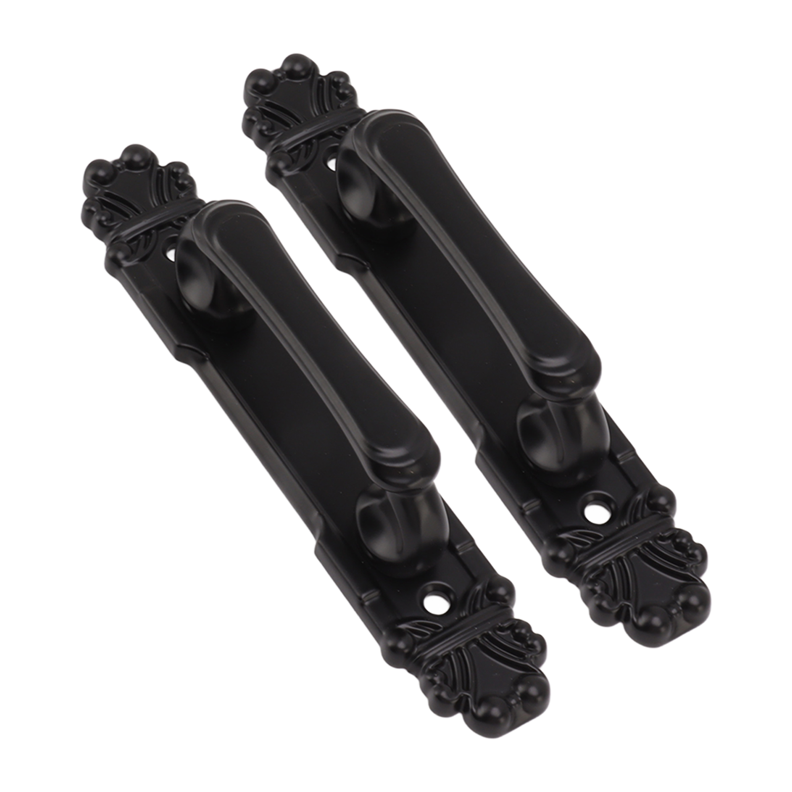 Stück Schwarze, Robuste Türgriffe, Einfache Montage, Modisches Design, 165 Mm (6,5 Zoll) Länge