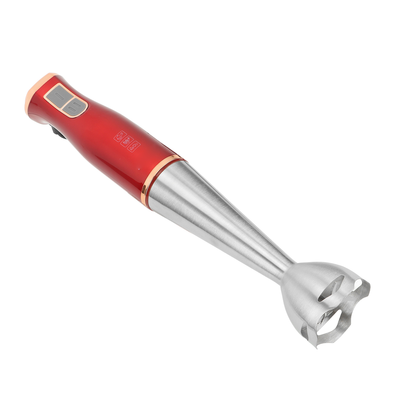 Elektrischer Stabmixer 400 W, Mini-stabmixer Mit Kabel Und Edelstahlklinge Für Obst, Babynahrung Und Suppen, Eu-stecker 220 V