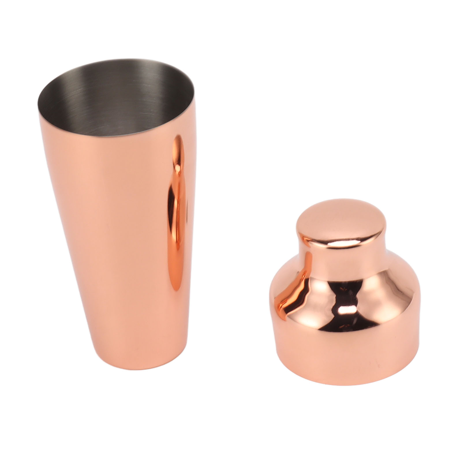 Cocktailshaker Aus Edelstahl 304, Französischer Stil, Barkeeper-shaker Für Mixgetränke, Roségold