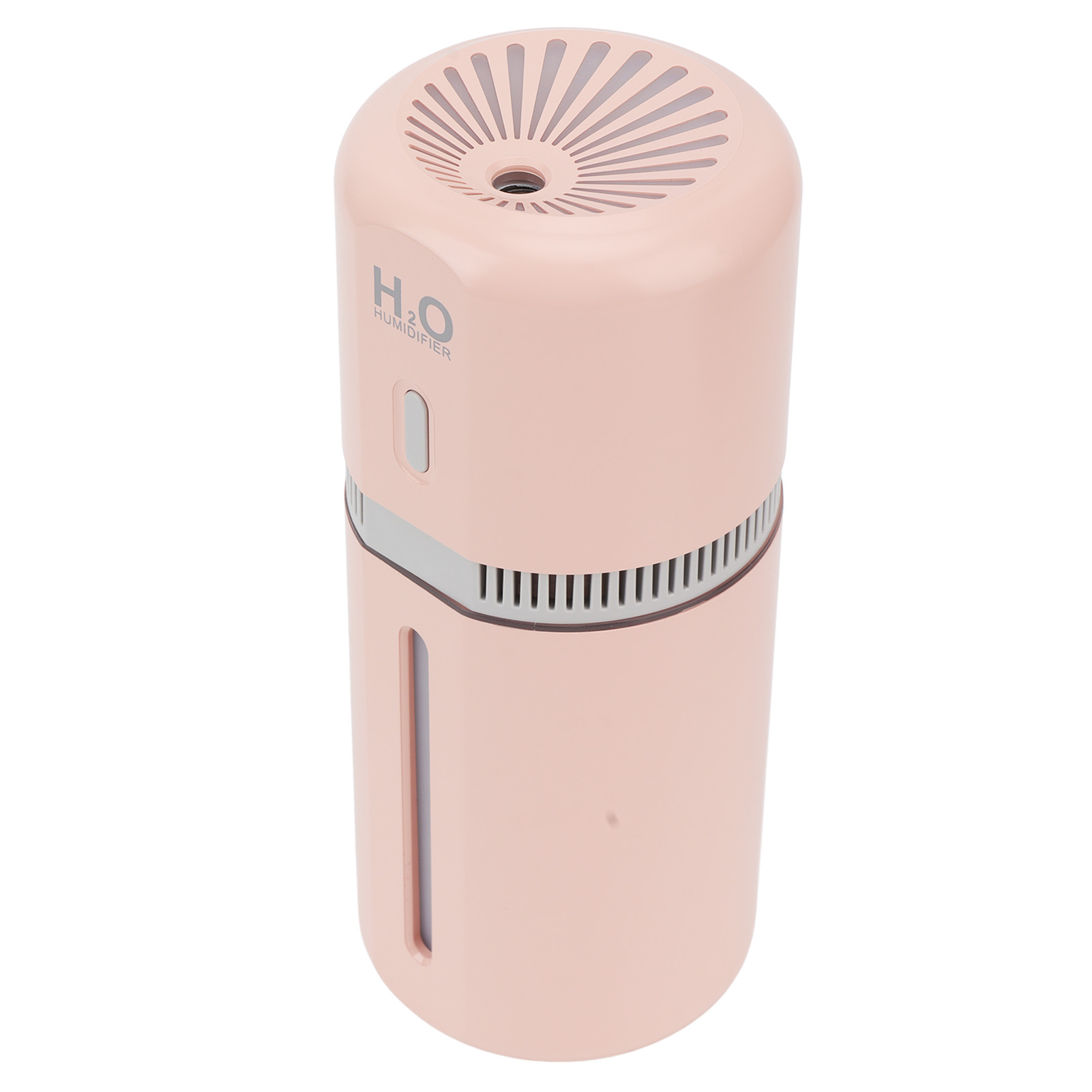 180-ml-auto-luftbefeuchter, Tragbarer Mini-luftbefeuchter Mit Kaltnebel, Usb-ladefunktion Und Farbigem Nachtlicht (rosa)