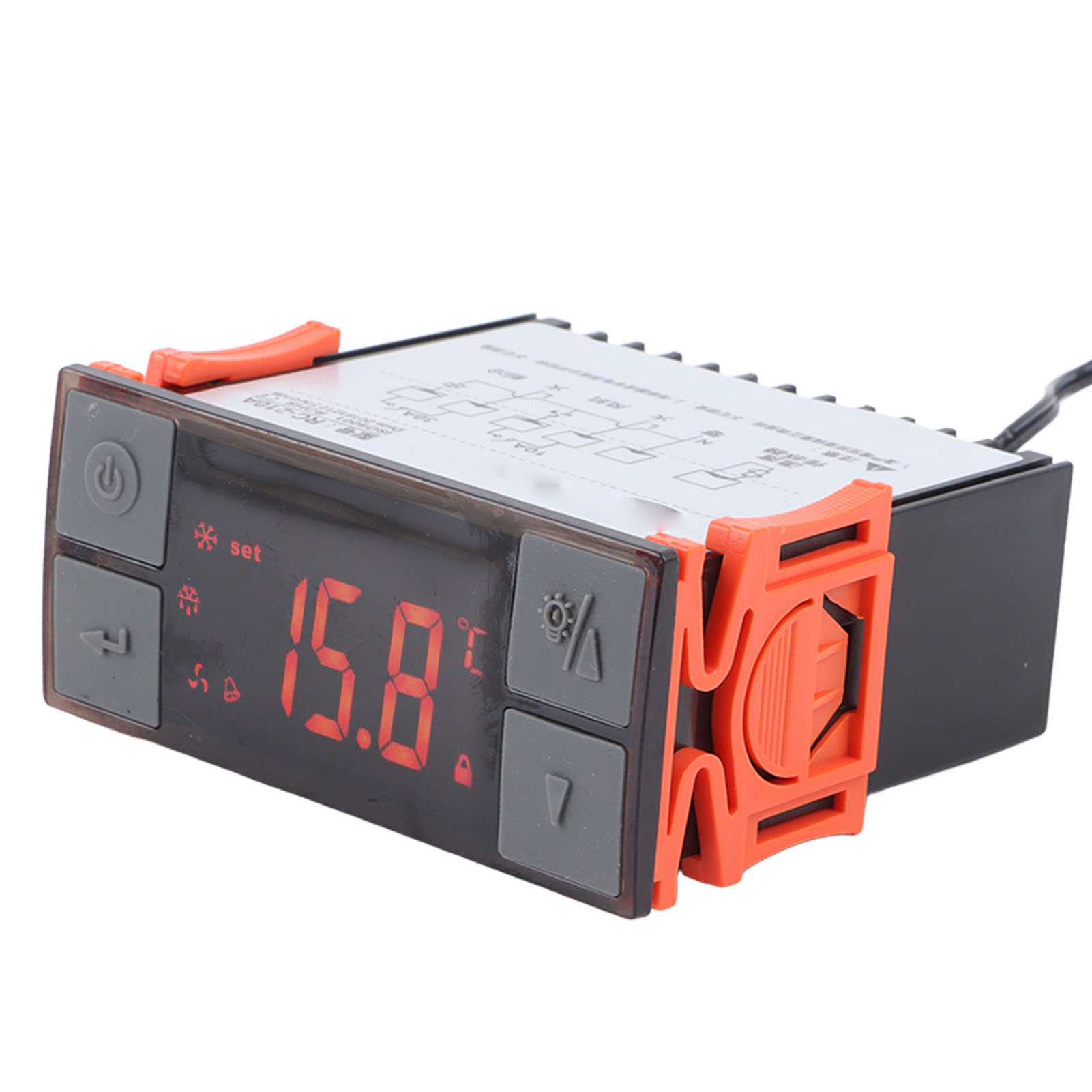 Digitaler Temperaturregler, Hochleistungs-multifunktions-temperatursensor, Elektrischer Thermostat Für Luftgekühlte Gefrierschränke Und Luftbefeuchterschränke