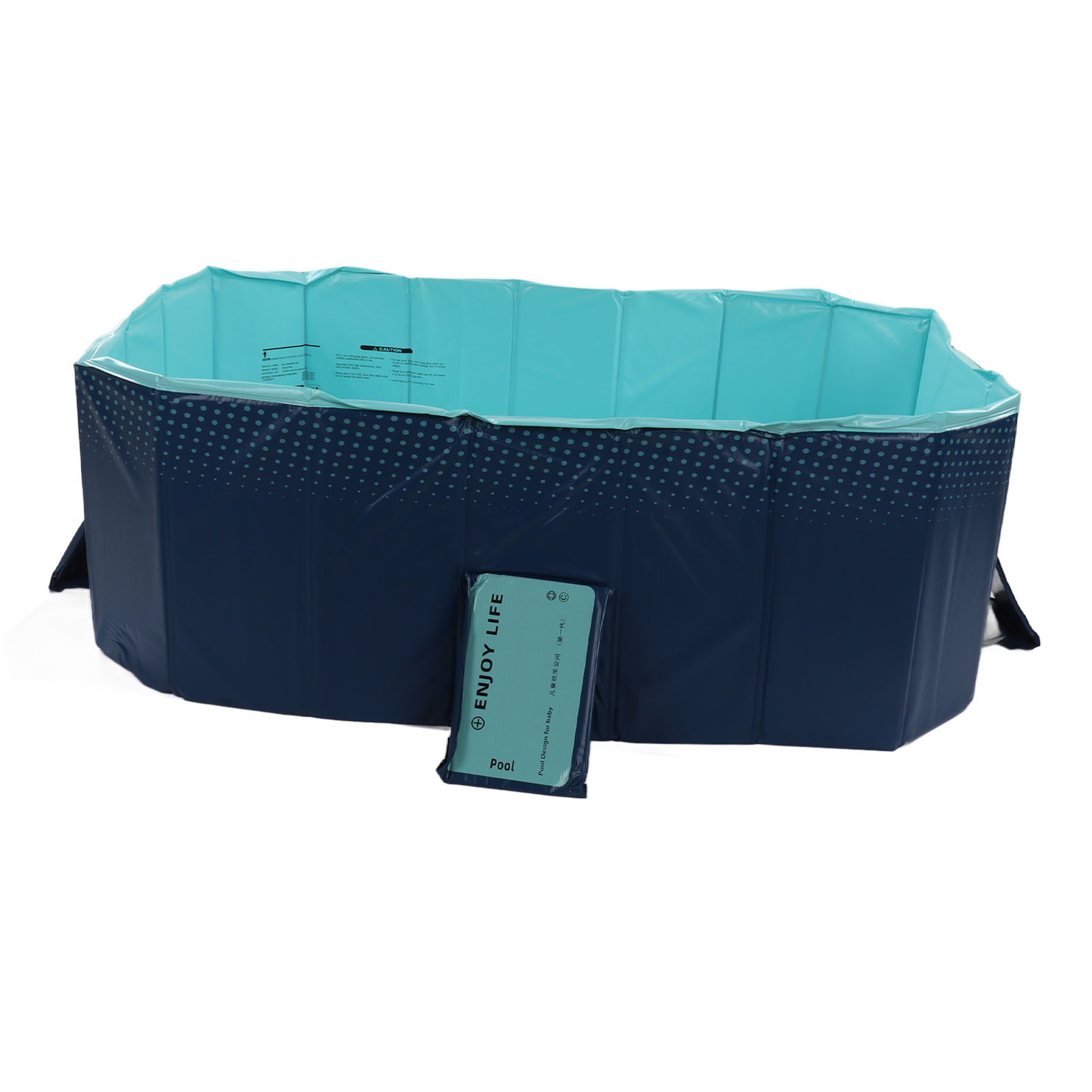 Faltbarer Swimmingpool, Extragroß, Aufblasbares Becken, Für Zuhause Und Den Außenbereich, 1,6 M / 5,25 Fuß