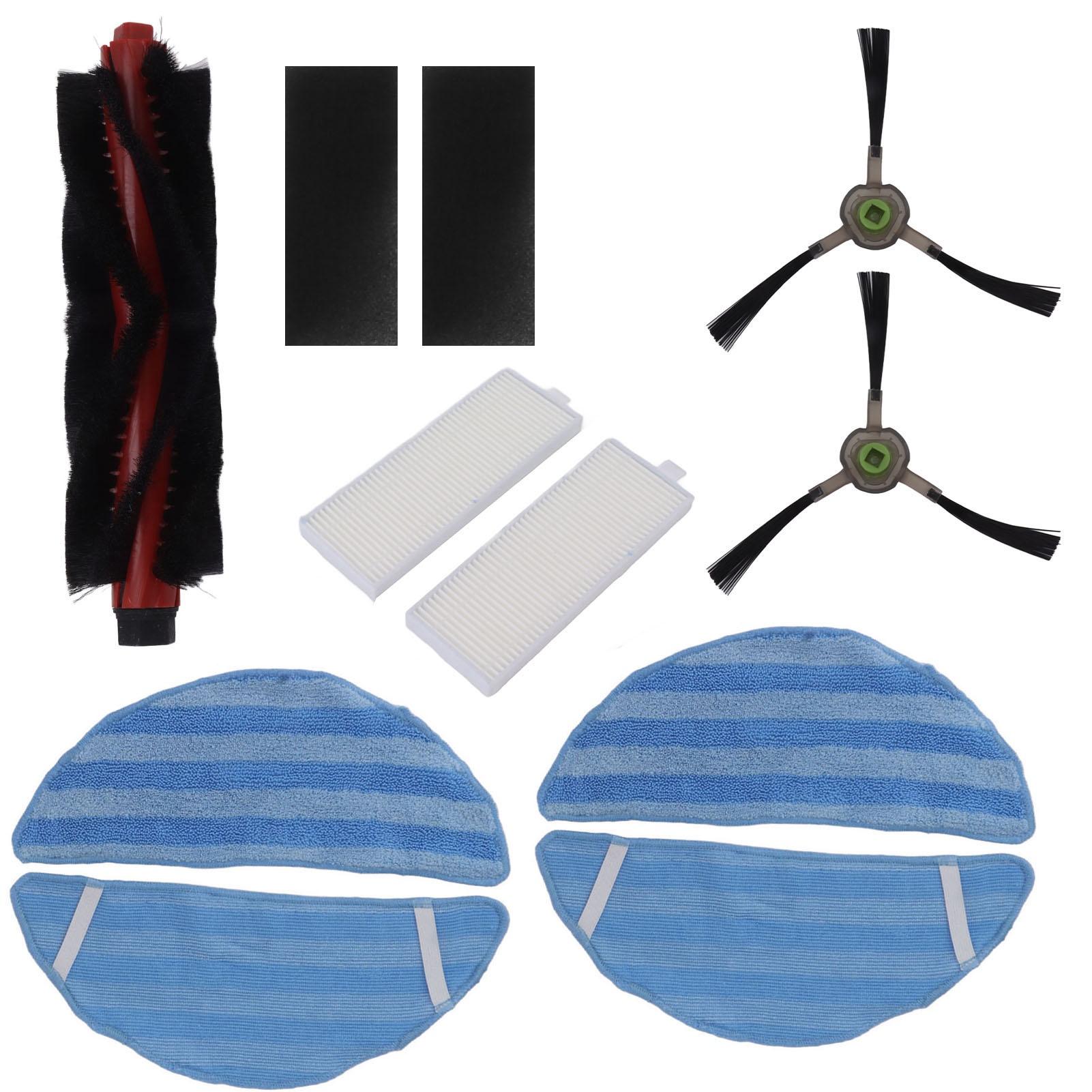 Kehrmaschinen-ersatzfilter, Seitenbürste, Hauptbürste, Walzenbürste, Kehrtuch – Kehrmaschinen-ersatzteilset Für M200, M201, M520m, M571