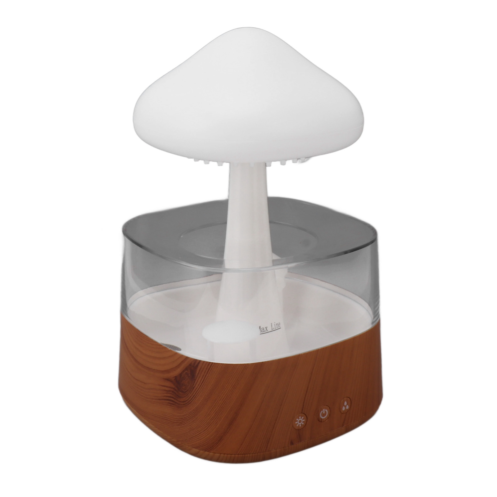 Rain Cloud Luftbefeuchter Mit Usb-anschluss, Befeuchtender Aromadiffusor Und Farbigem Licht Für Schlafzimmer Und Büro