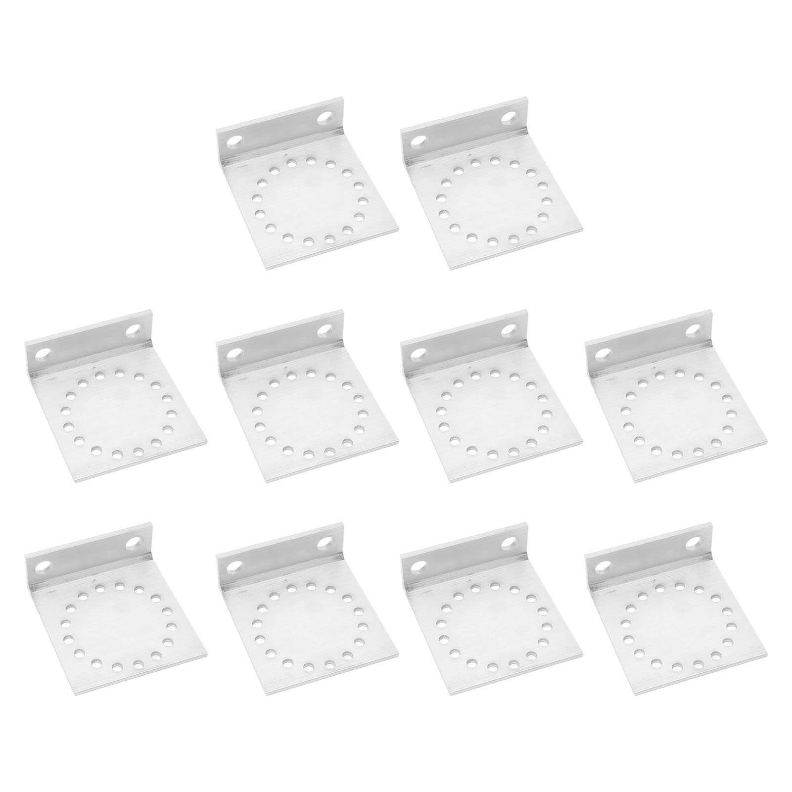 10 Stück Winkelverbinder Aus Verstärkter Aluminiumlegierung Für Zubehör Für Elektronische Zaunsysteme