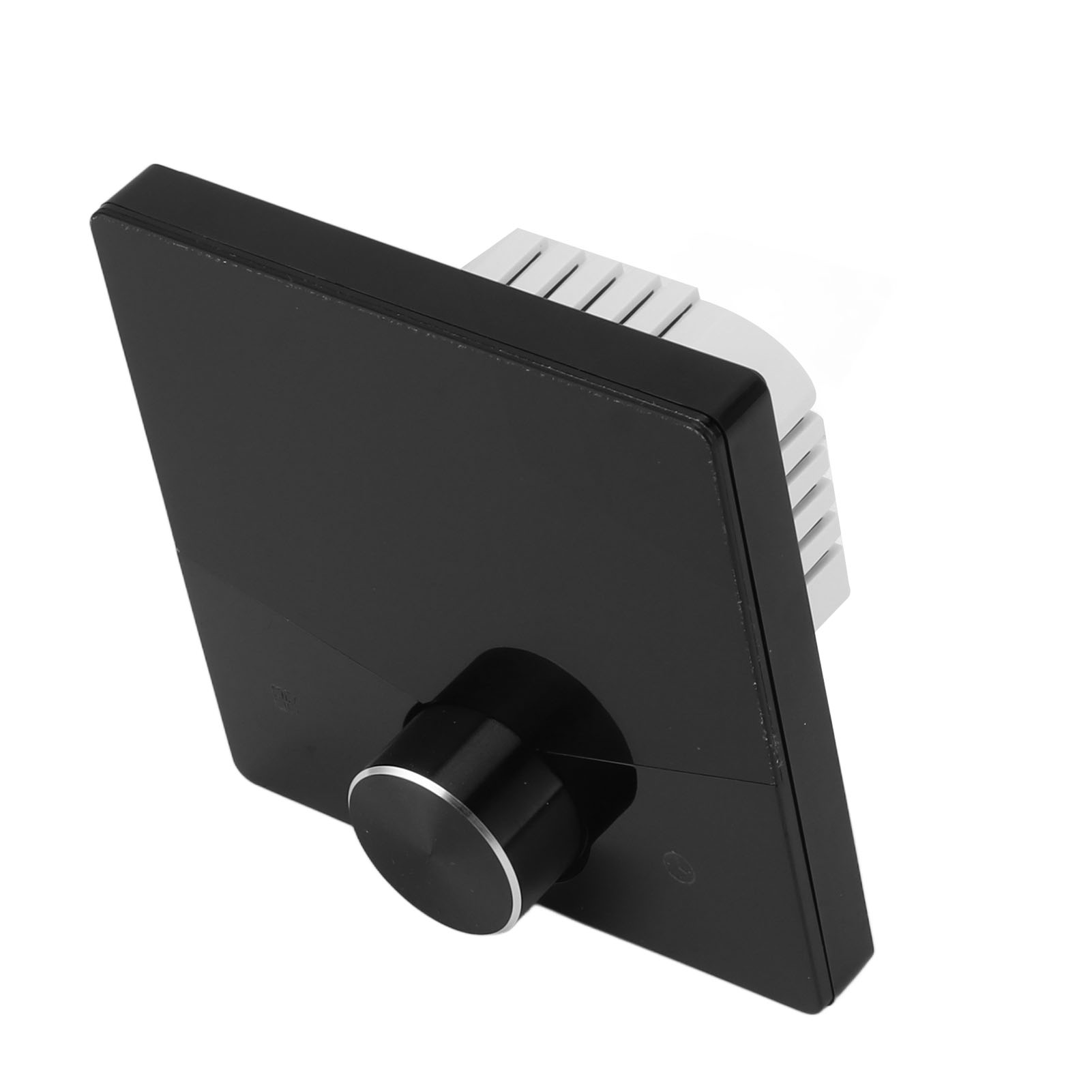 Intelligentes Wlan-thermostat Mit Programmierbarem Lcd-display Und Drehknopf Für Tuya-fußbodenheizung (schwarz)