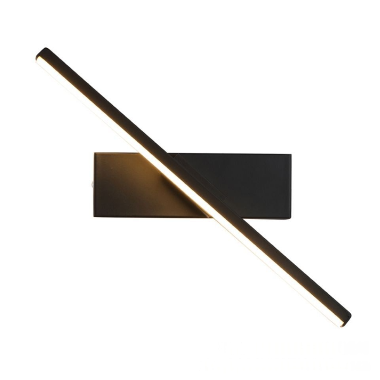 Verstellbare, Mattschwarze Wandleuchte, Modernes Design Zum Lesen Am Bett