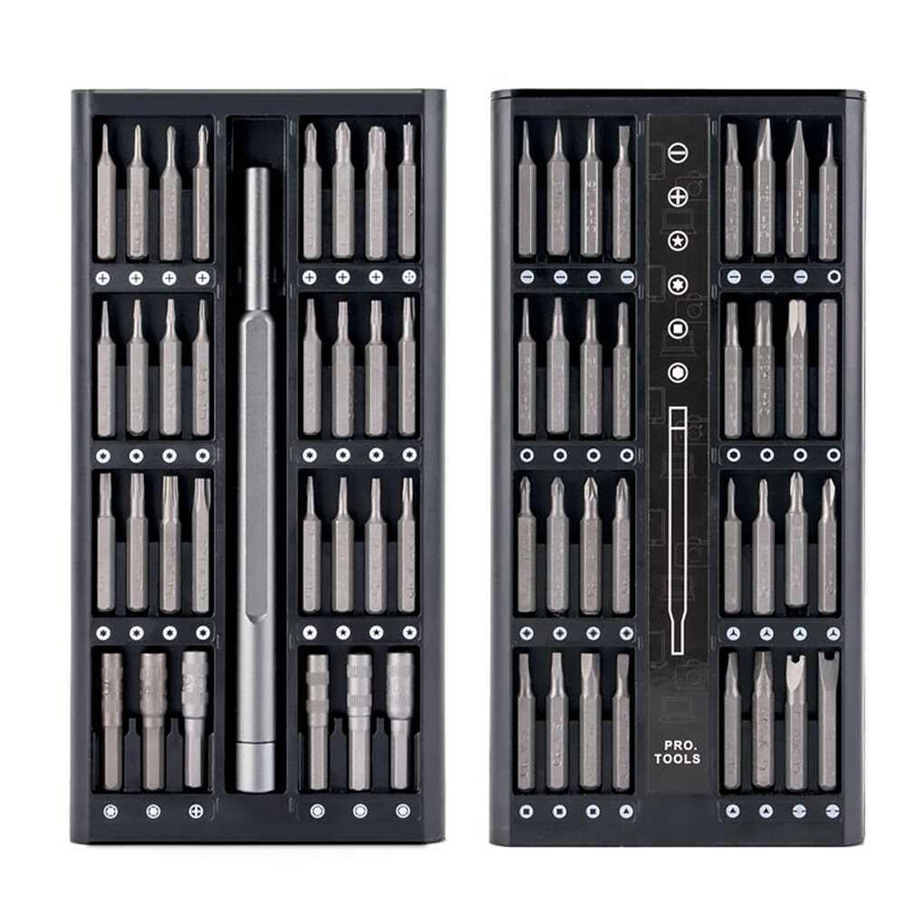 63-in-1 Mini-handschraubendreher-set Mit Präzisionsschraubendreher Zur Reparatur Von Mobiltelefonen, Tablets, Laptops, Uhren, Kameras Und Brillen.
