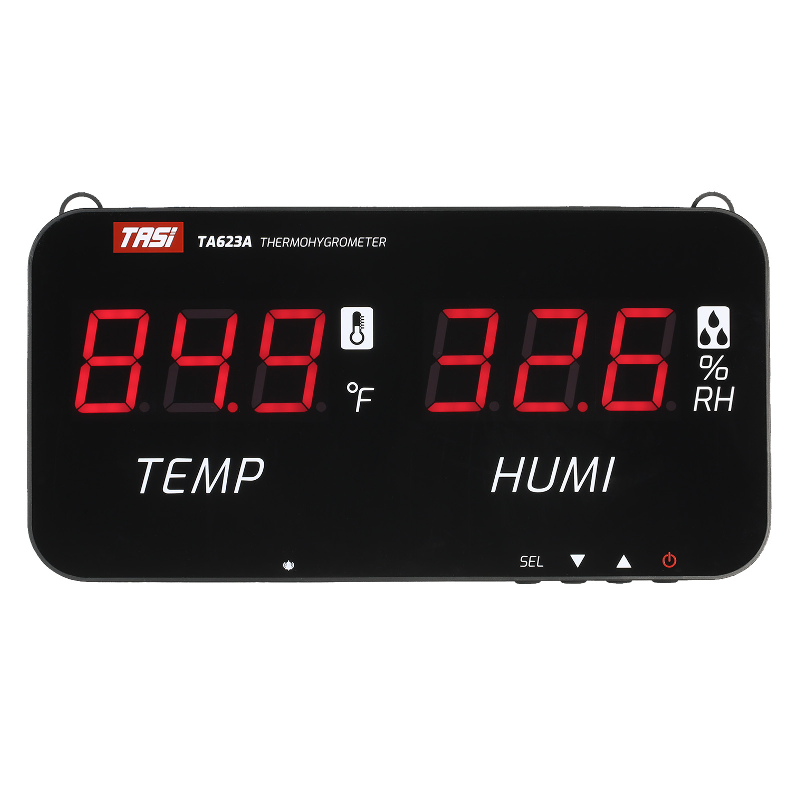 Tasi Smart Thermometer-hygrometer Mit Digitaler Led-anzeige, Zur Wandmontage, Für Industrie, Landwirtschaft Und Haushalt, Temperaturmessung