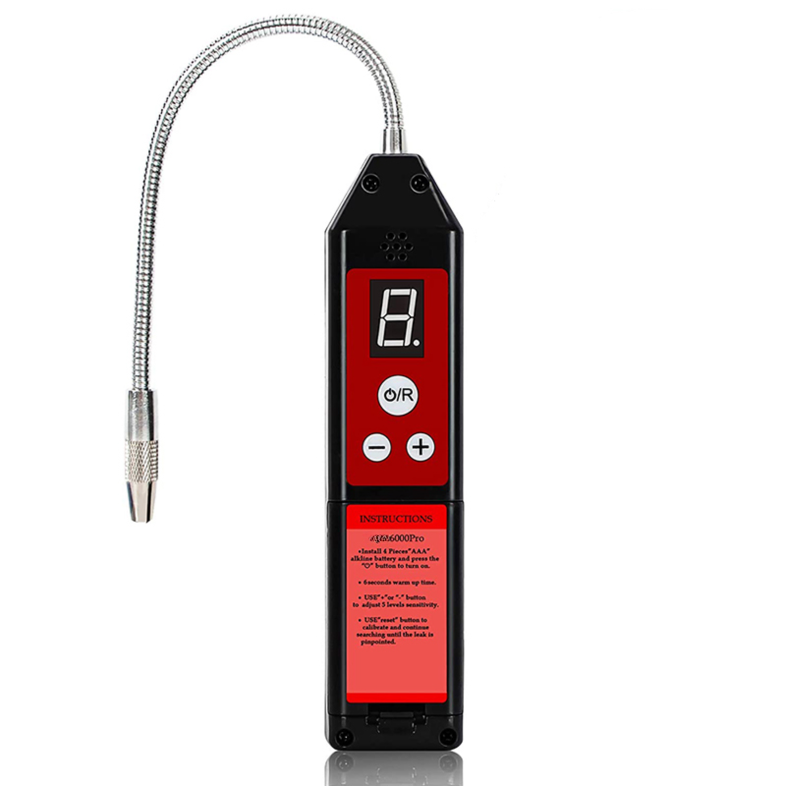 Gaslecksuchgerät Für R134a, R404a Und R22 Mit Lcd-bildschirm Und 6 G/y Empfindlichkeit Für Kfz-klimaanlagen (hlk)