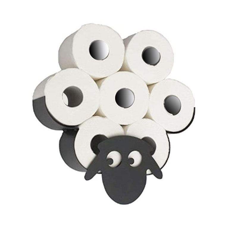 Toilettenpapierhalter Von Black Tiger – Badezimmer-organizer, Toilettenpapierhalter Für Die Küchenarbeitsplatte