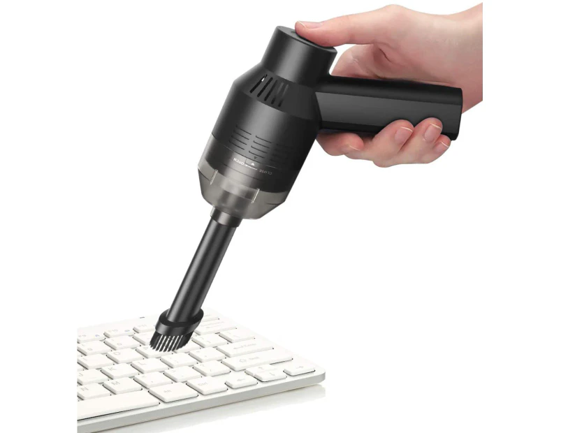 Wiederaufladbarer, Kabelloser Staubsauger Für Tastaturen, Mini, Tragbar, 2000 Mah, 60 Minuten Laufzeit, Präzisionsbürste Für Büro Und