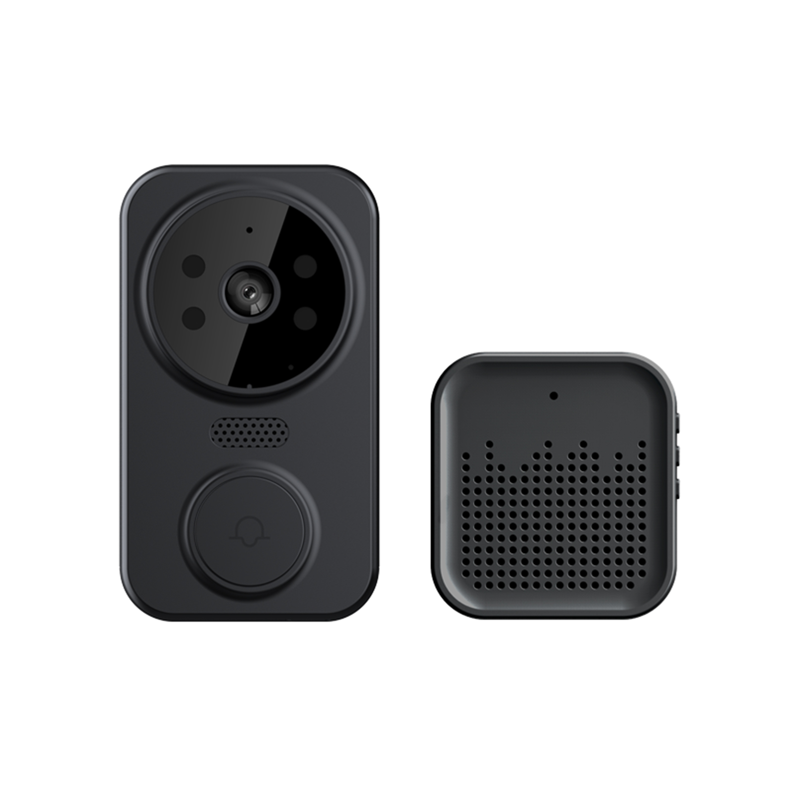 Ulooka Hd Drahtlose Smart-video-türklingel: Pir-kamera