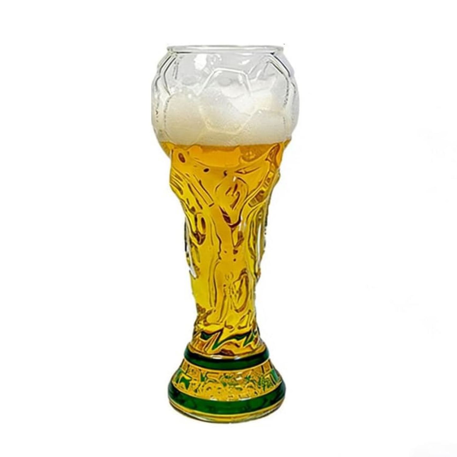 Großer (500 Ml) Bierkrug Aus Robustem Borosilikatglas, Ideal Für Spielabende, Zur Dekoration Einer Bar Oder Als Geschenk Für Männer.
