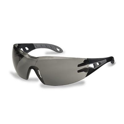 Schutzbrille pheos grau supravision excellence schwarz/grau