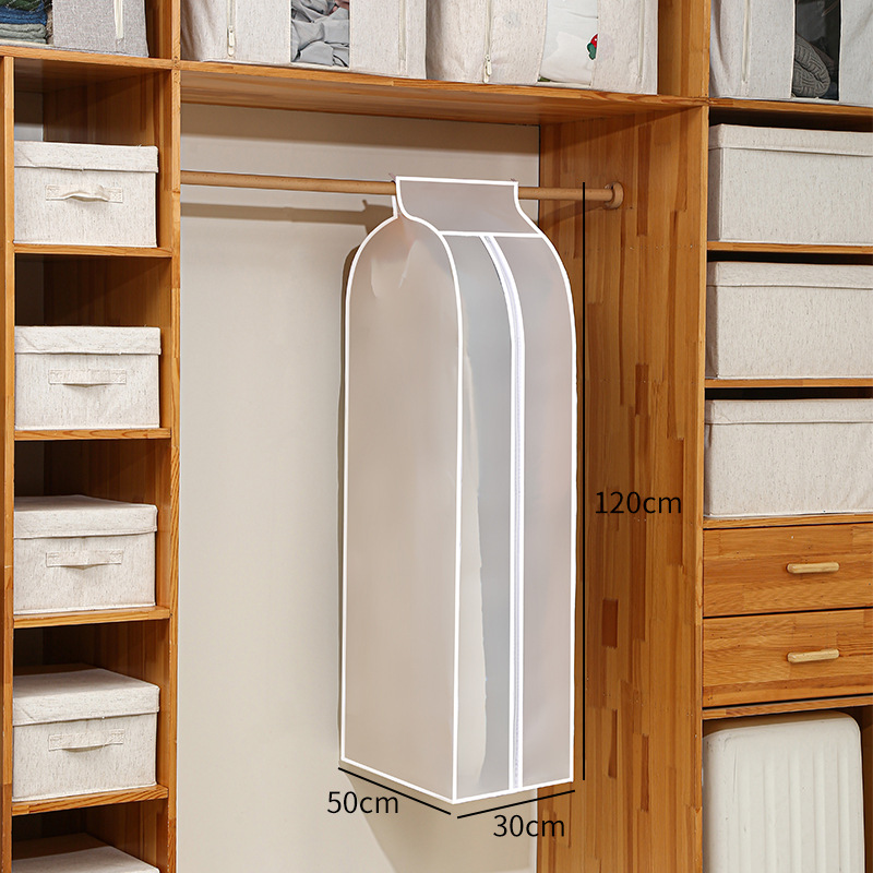Transparente Kleiderhülle 50x30x120cm Für Kleiderschrank, Staubdicht