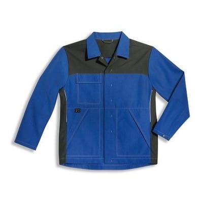 Chemikalienschutzjacke 8880, kornblau/grau, Größe 98/102