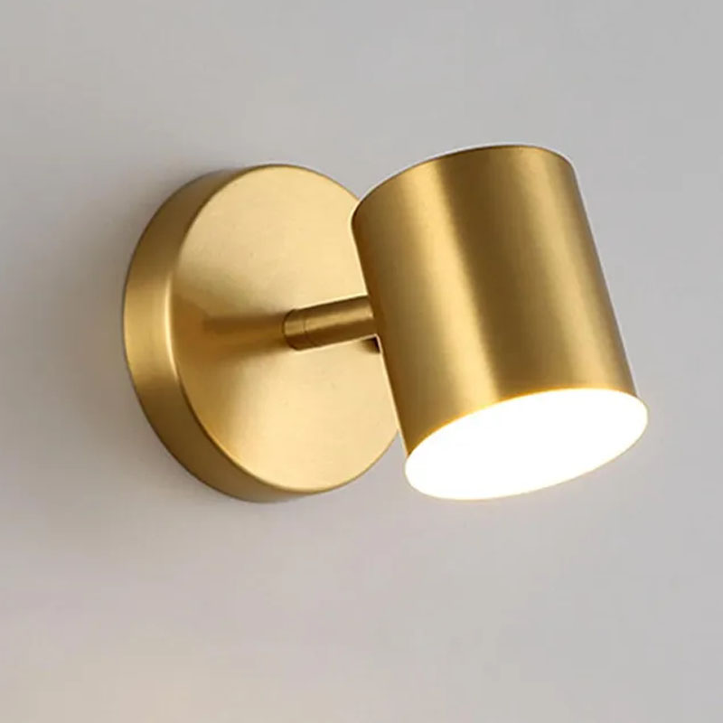 Nachttischlampe: Drehbares, Goldenes Licht Im Eleganten, Postmodernen Stil – Verstellbare Wandleuchte Für Schlafzimmer, Flur Und Korridor