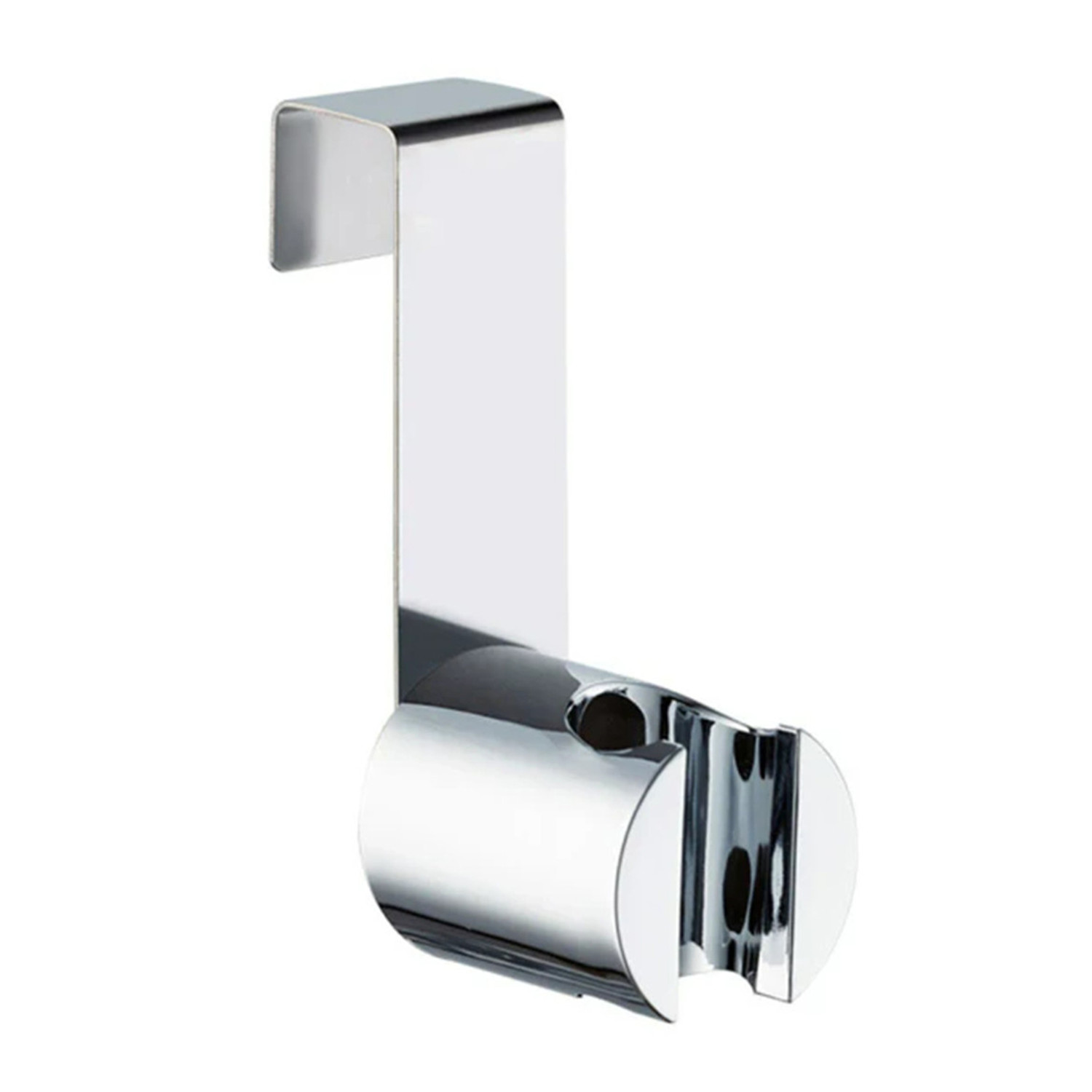 Wandmontierte Duschhalterung Aus Edelstahl, 10 X 4 X 4 Cm, Für Duschkopf Und Bidet, Befestigung Per Schraube Oder Bohrer