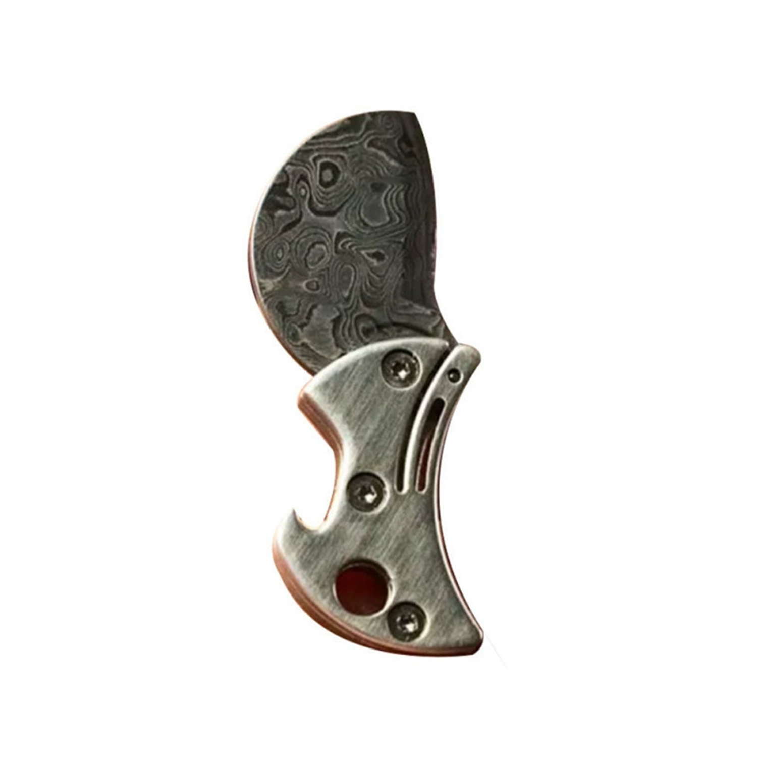 Mini-flaschenöffner Aus Aluminiumlegierung Und Tragbarer Notfallschneider – Leichtes, Multifunktionales Schlüsselanhänger-werkzeug