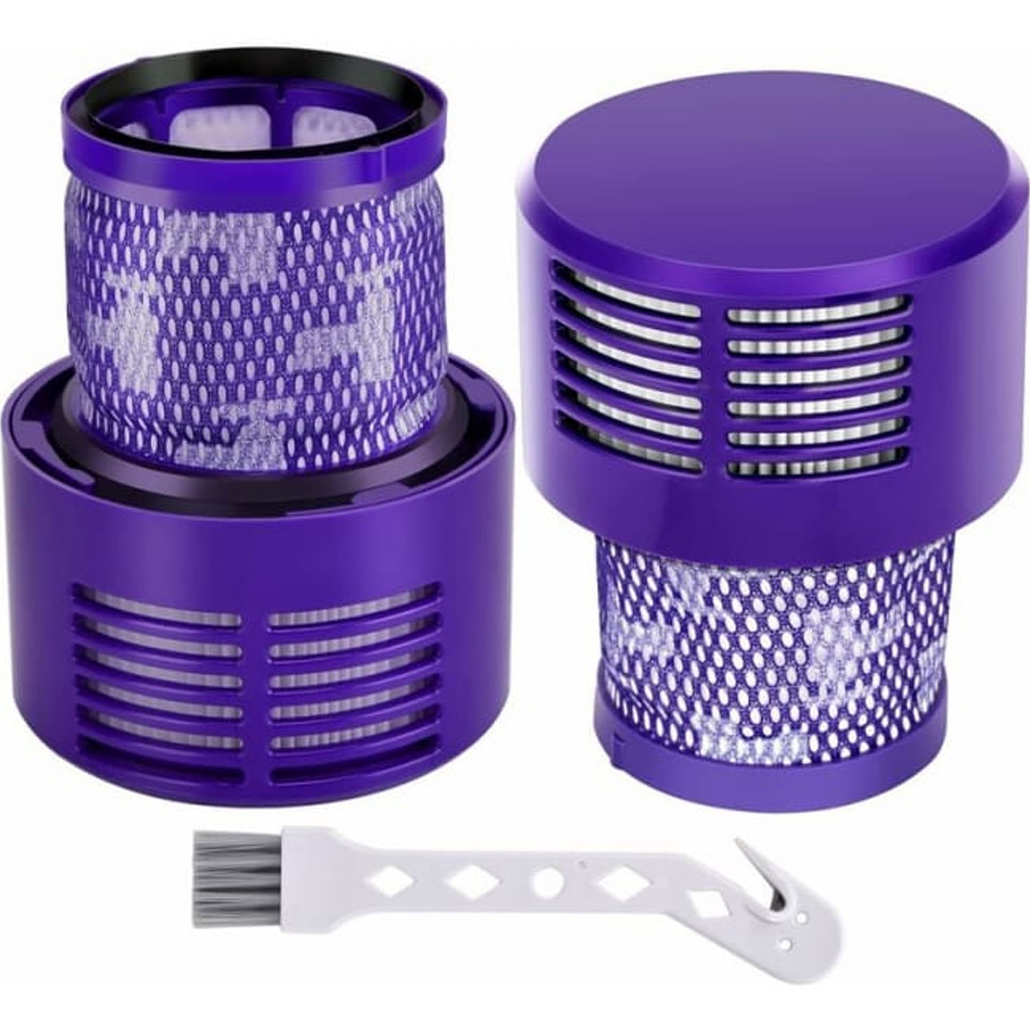 Ersatzfilter Für Dyson V10, V11, V12 Und V15 – Langlebige Rotierende Bürste Für Tierhaare Und Staubentfernungsset Für Zuhause