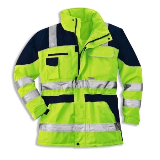 Warnschutzparka 8845, warn-gelb, Größe M