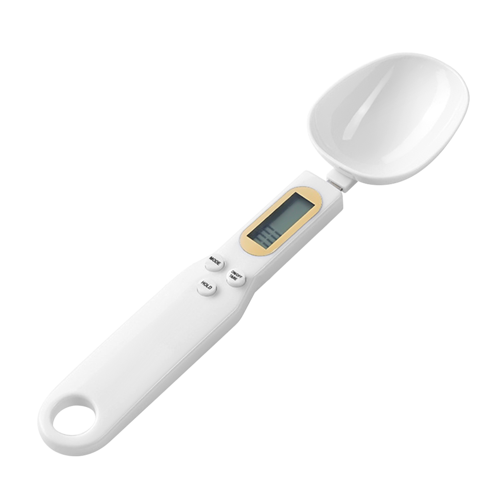 Präzise Digitale Löffelwaage (500 G, 0,1 G) Mit Lcd-anzeige, Tara-funktion Und Sperre Zum Wiegen Von Lebensmitteln, Kaffee Und Gewürzen