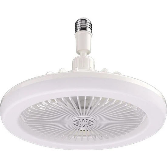 Sunshinee Deckenventilatoren Mit Fernbedienung Und Integrierter Lampe, E27-fassung, Leise Und Intelligent, Für Schlaf- Und Wohnzimmer.