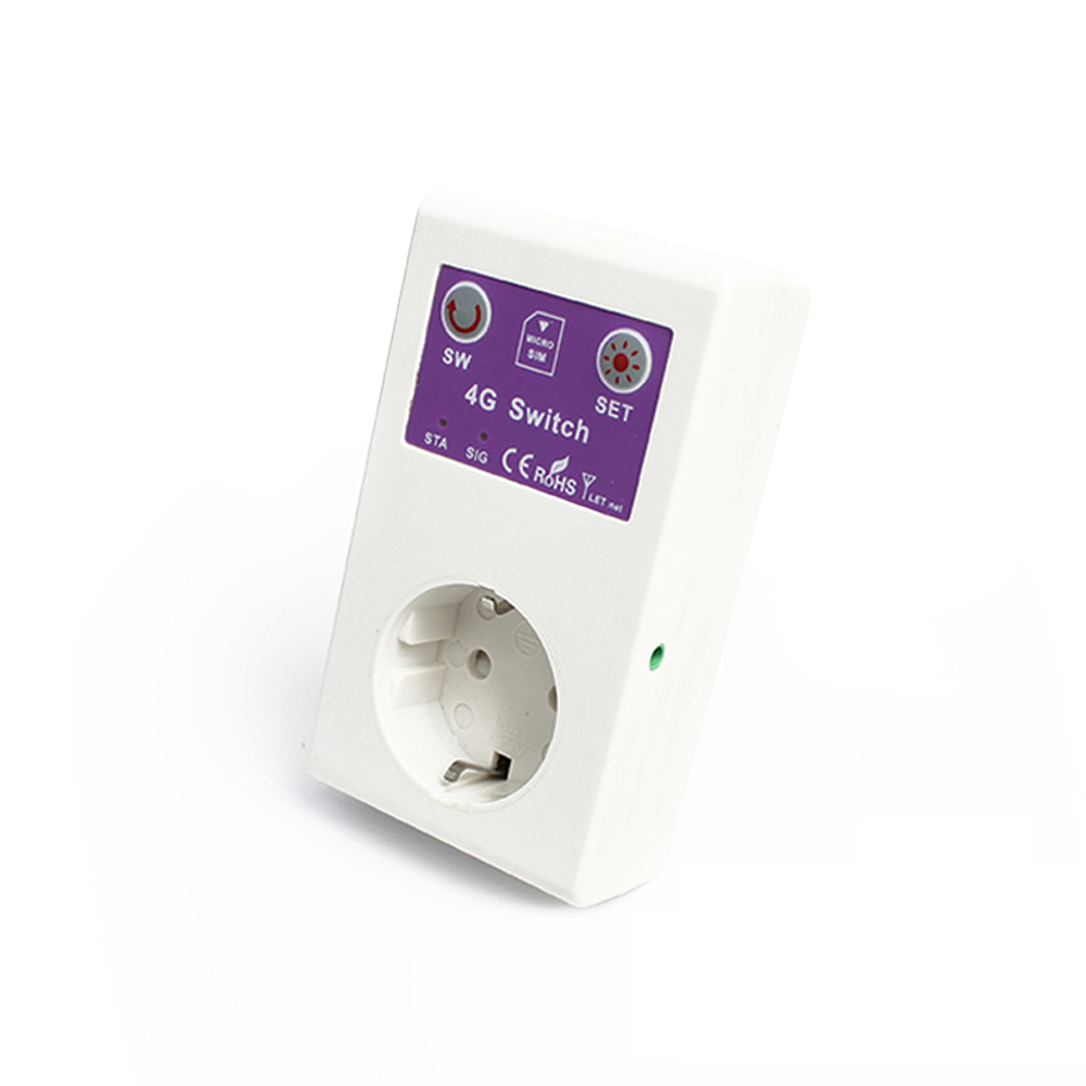 Sc1-wlte-tvc 4g 16a Lte Smart-home-steckdose Mit Fernbedienungs-app Für Warmwasserbereiter, Klimaanlage Und Elektrische Beleuchtung