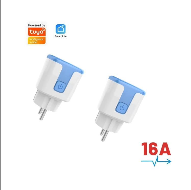 Intel Smart Wifi Plug (europäische Variante) – Alexa-sprachsteuerung, Programmierbarer Timer Per Smartphone Für Geräte