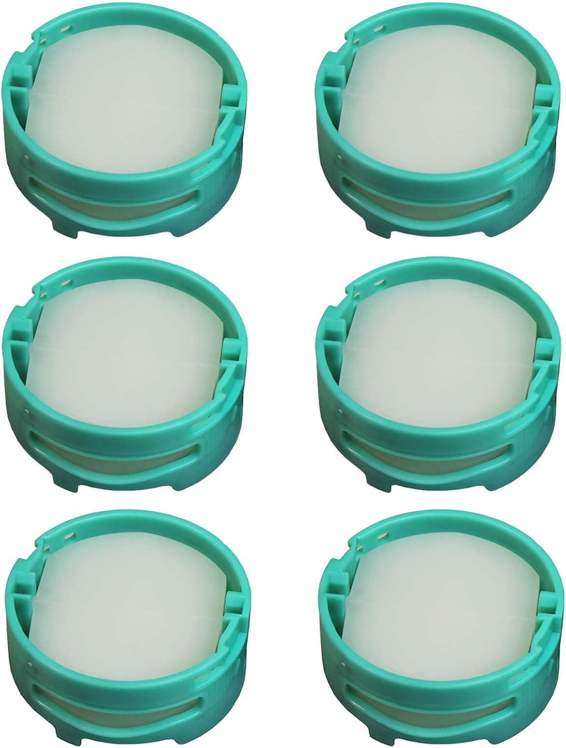 6er-pack Ersatzkartuschen Für Den Geruchsneutralisator Shark Az3002 Hz3002. Zubehör Kompatibel Mit Dem Geruchsneutralisator Und Luftreiniger Shark Hp302 Für Staubsauger. -1541fc3000, Türkisblau