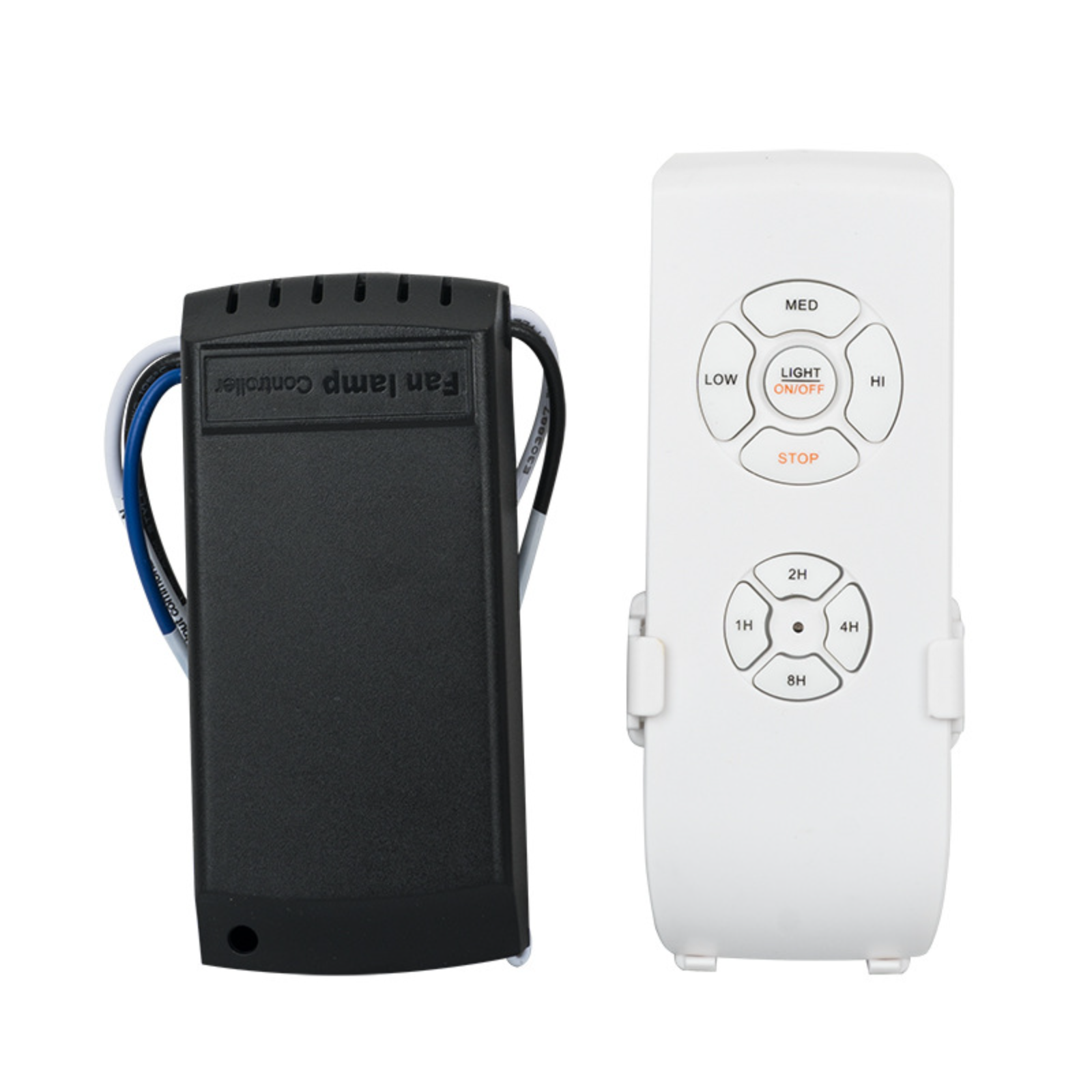 1000-w-deckenventilator-dimmer-fernbedienungsset (90–265 V) Mit Unsichtbarem Empfänger Und 1/2/4/8-stunden-timer
