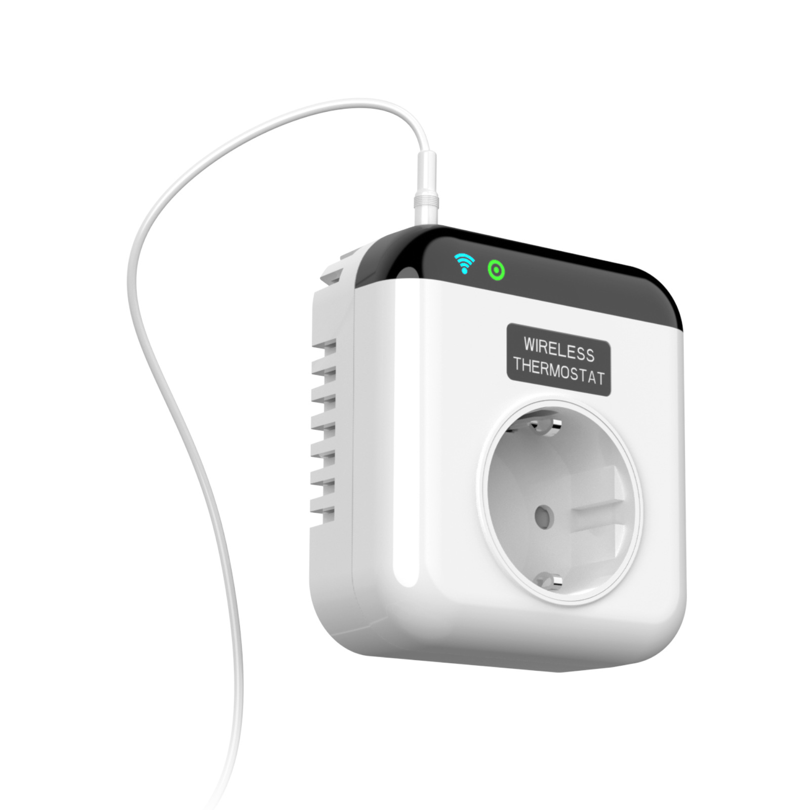 Intelligenter, Thermostatgesteuerter Wlan-stecker, Fernsteuerbar Über Die Smartlife App Und Kompatibel Mit Google Assistant Sprachsteuerung.