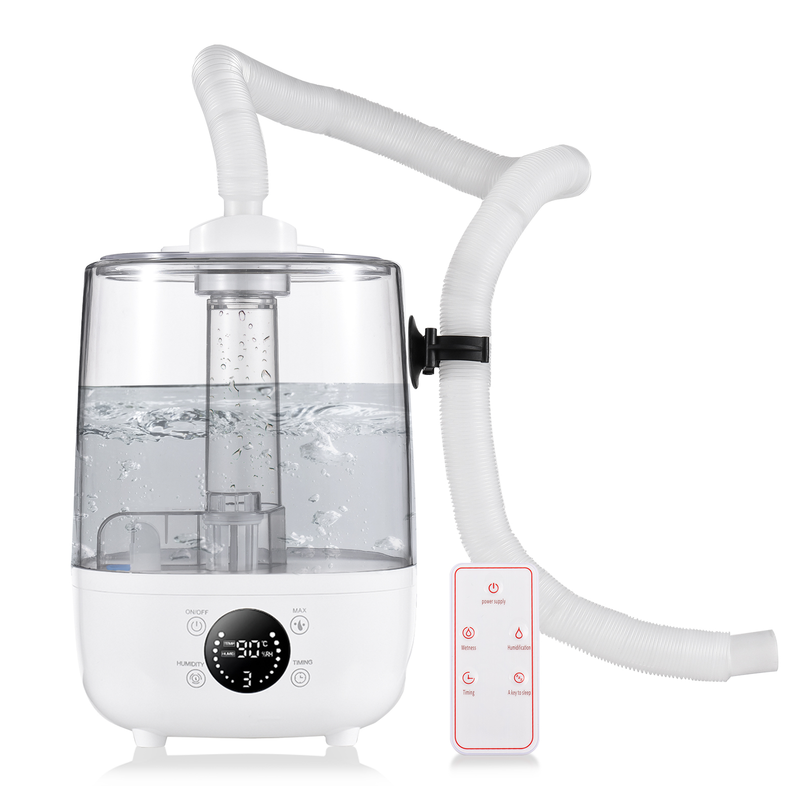 Leiser 4-liter-ultraschall-luftbefeuchter Für Babyzimmer, Ätherischer Öldiffusor Mit Fernbedienung
