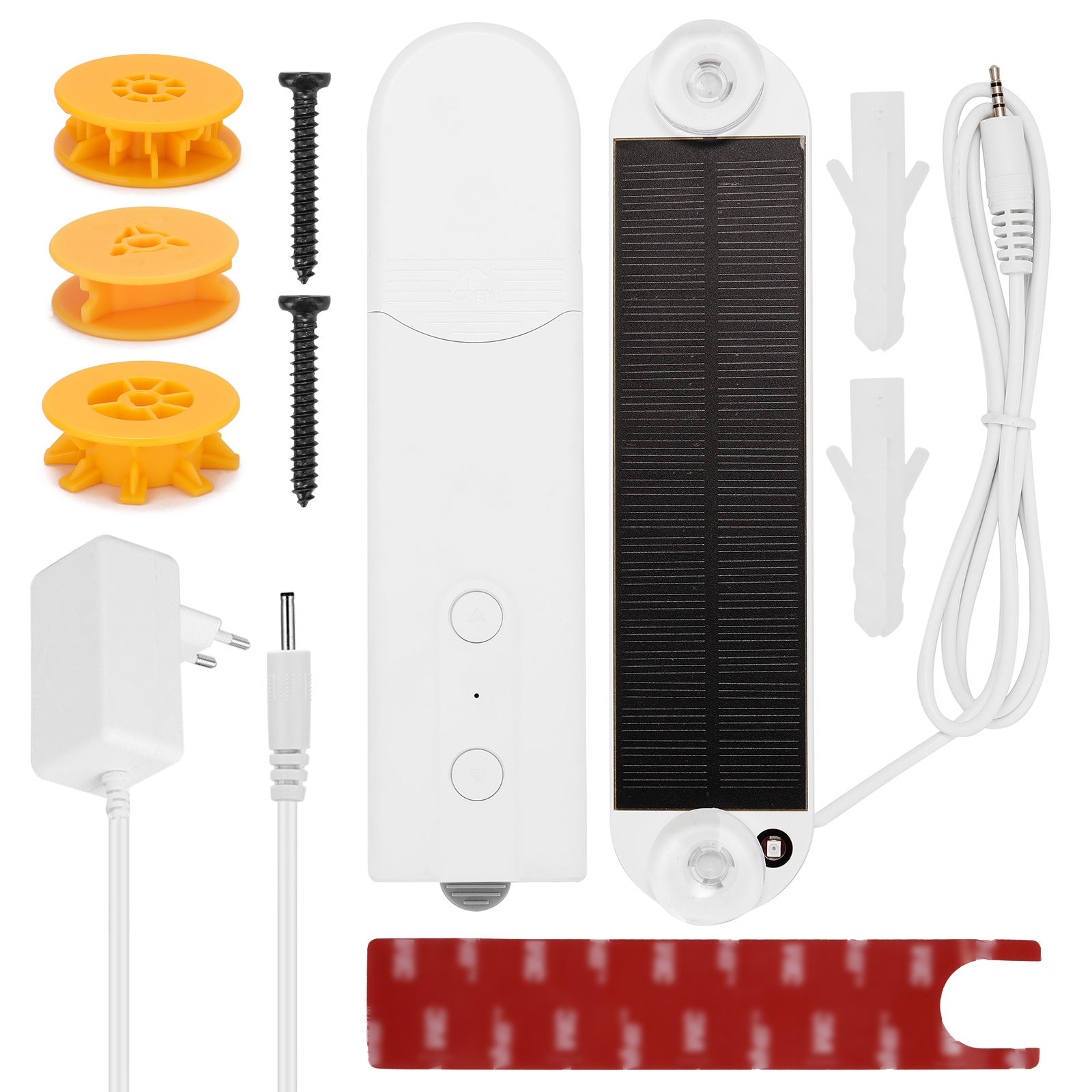Leiser 12-v-rollladenmotor, Elektrischer Vorhangmotor Mit Fernbedienung Und Lichterkennung