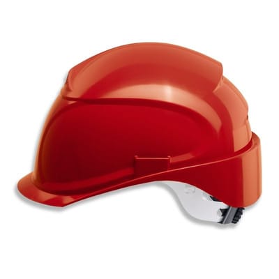 Schutzhelm airwing B-S-WR mit Lüftung, rot